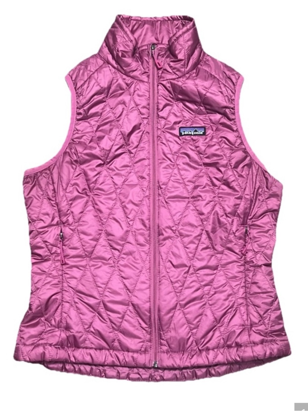 Patagonia S women's nano quilted vest in fuchsia